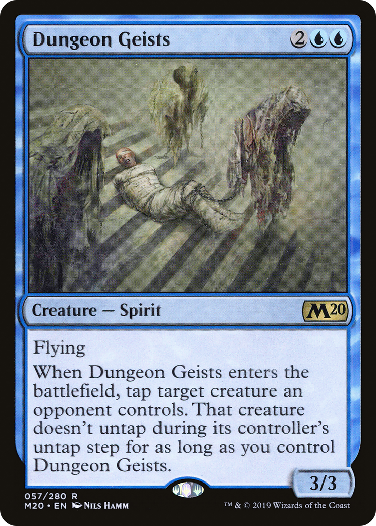 Dungeon Geists (M20-057) [Core Set 2020] Foil