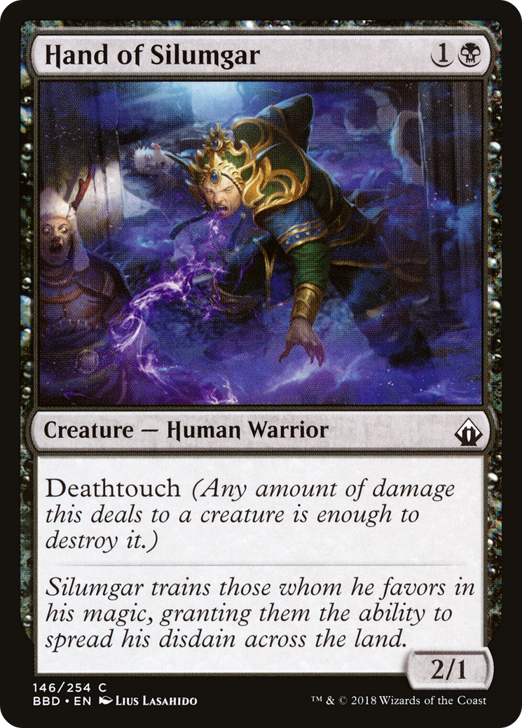 Hand of Silumgar (BBD-146) [Battlebond] Foil