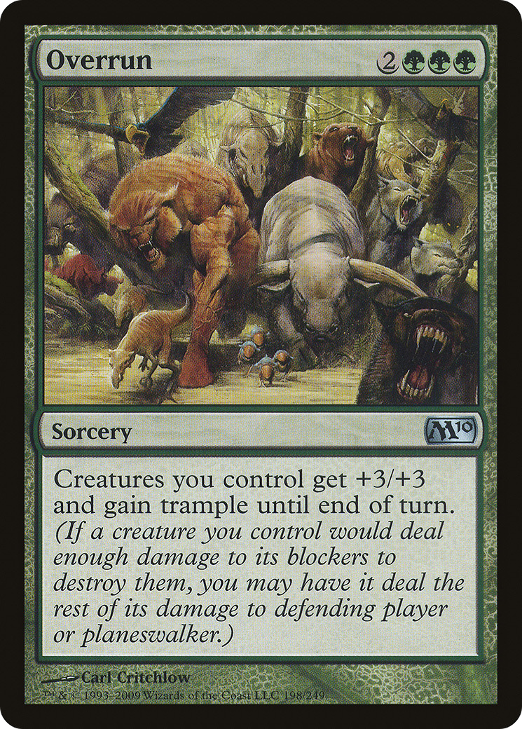 Overrun (M10-198) [Magic 2010] Foil