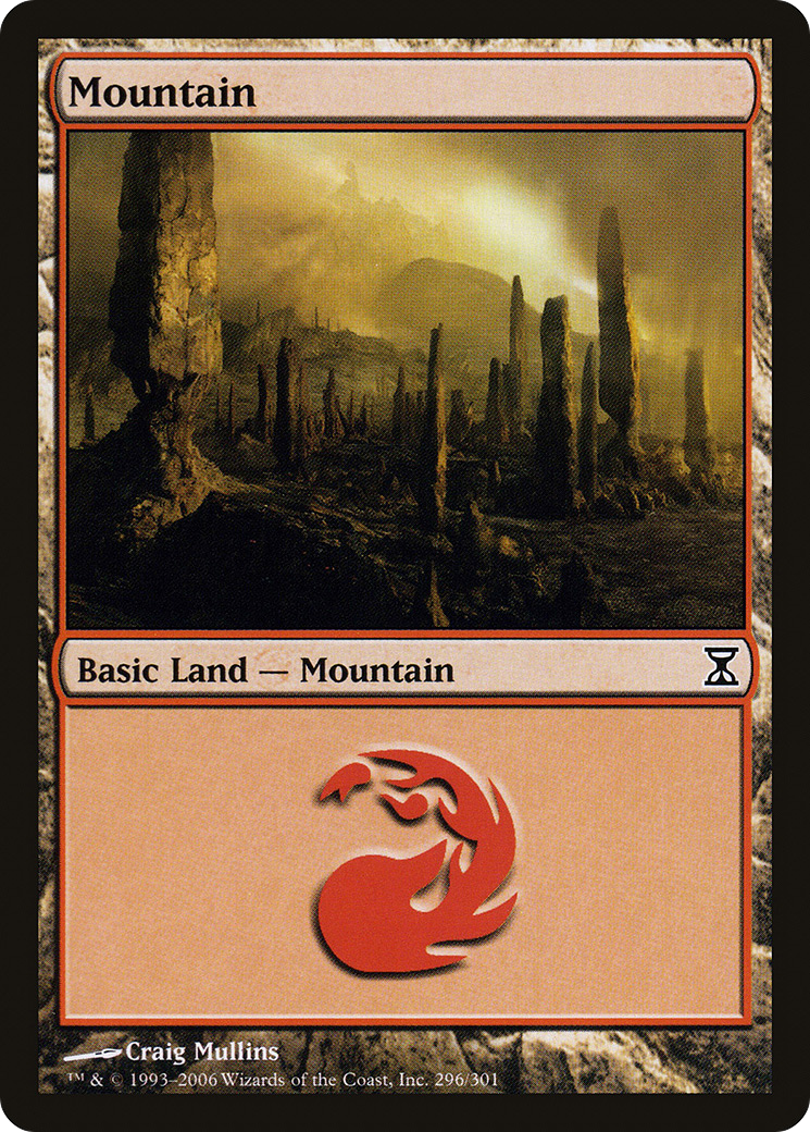 Mountain (TSP-296) [Time Spiral] Foil