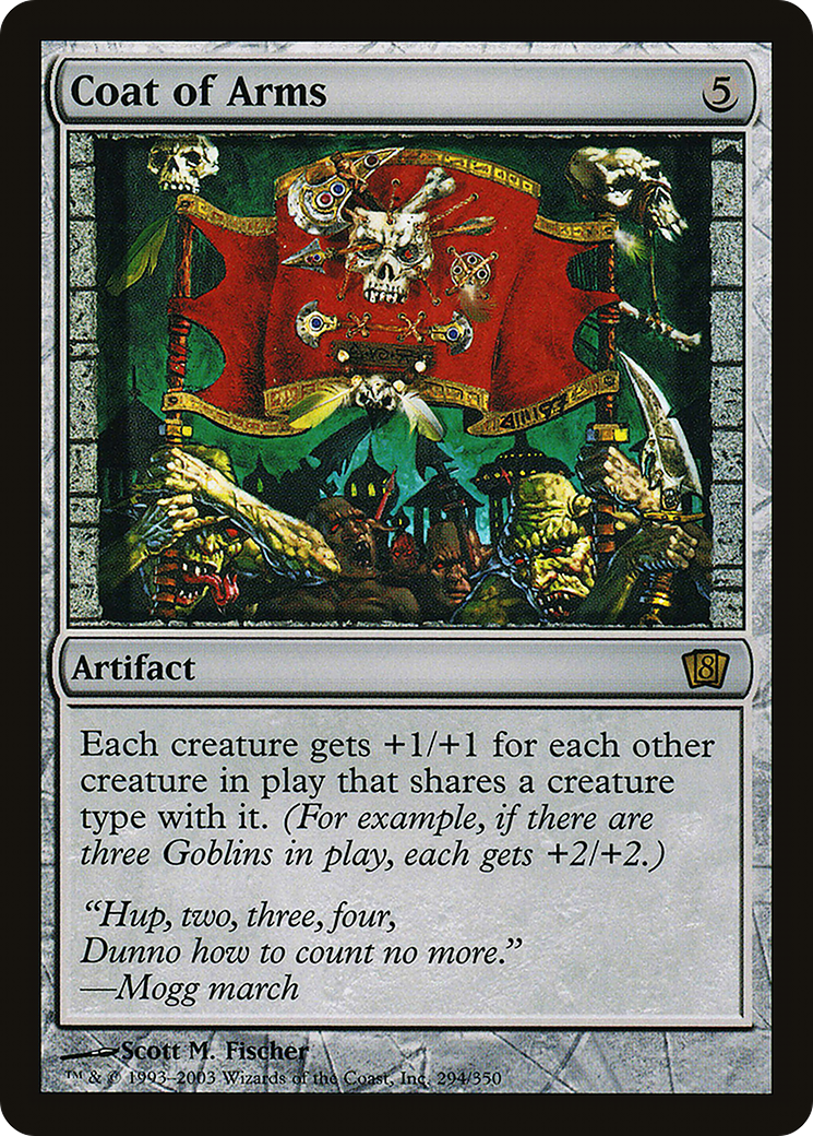 Coat of Arms (8ED-294) [8th Edition] Foil