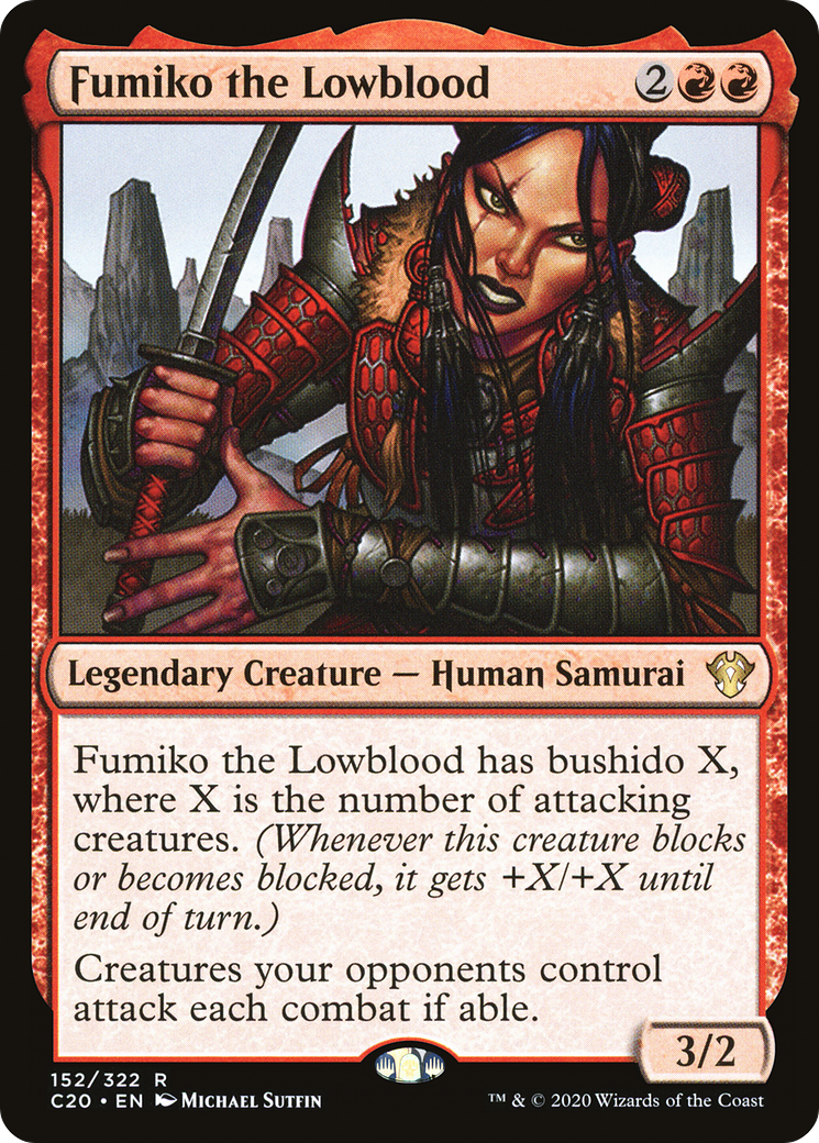 Fumiko the Lowblood (C20-152) [Commander 2020]