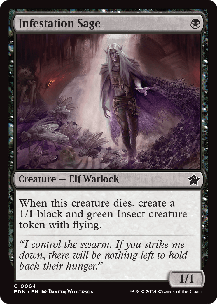 Infestation Sage (FDN-064) [Foundations]