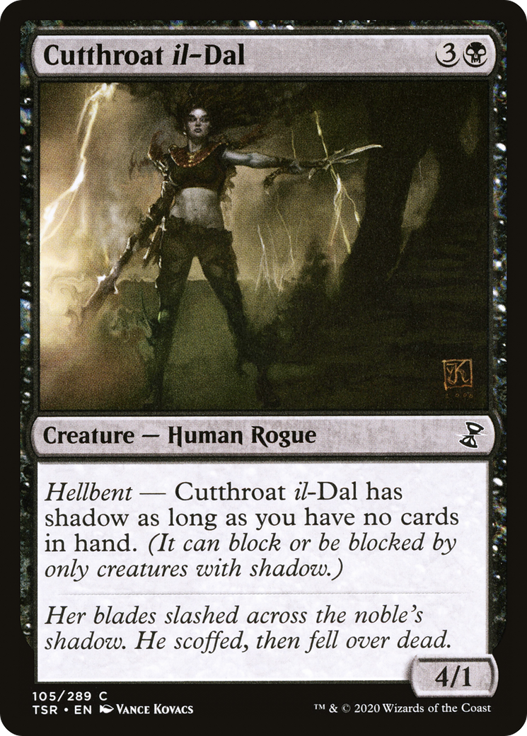 Cutthroat il-Dal (TSR-105) [Time Spiral Remastered] Foil
