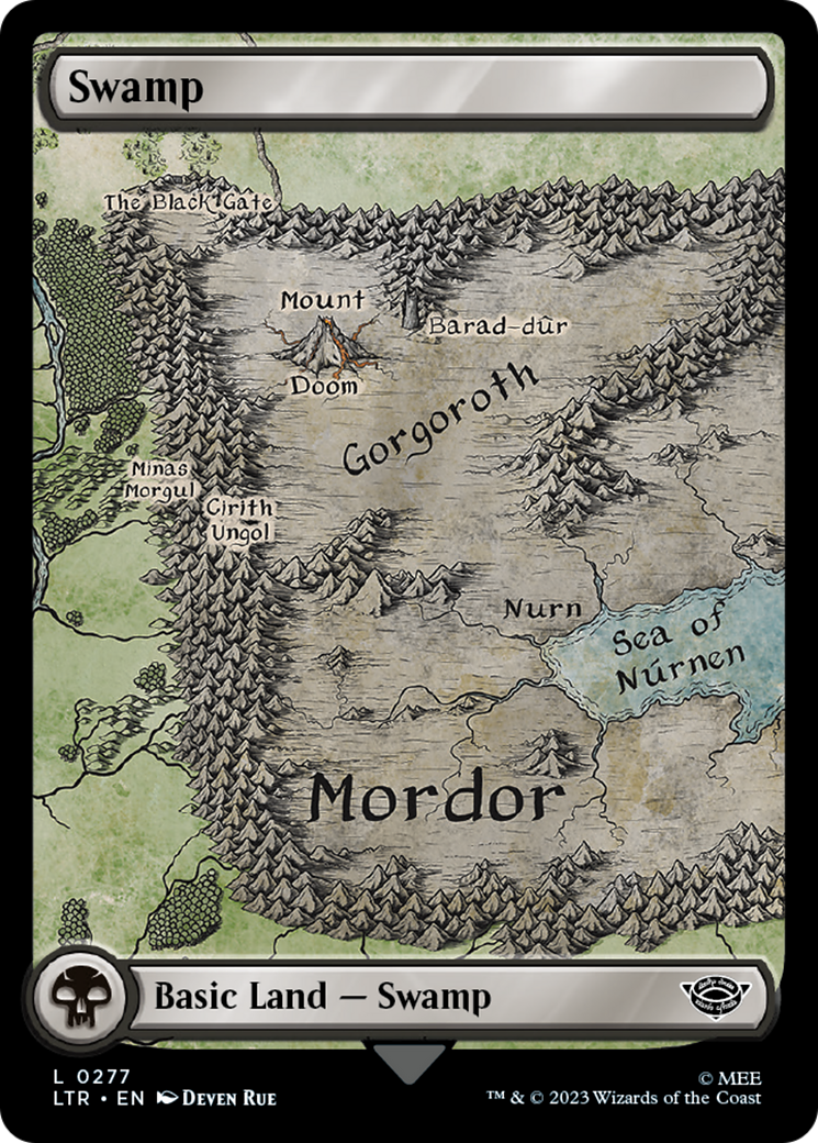 Swamp (LTR-277) [The Lord of the Rings: Tales of Middle-earth] Foil