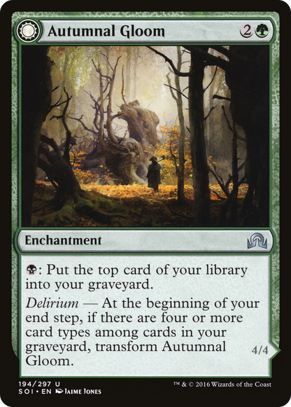 Autumnal Gloom (SOI-194) [Shadows over Innistrad]