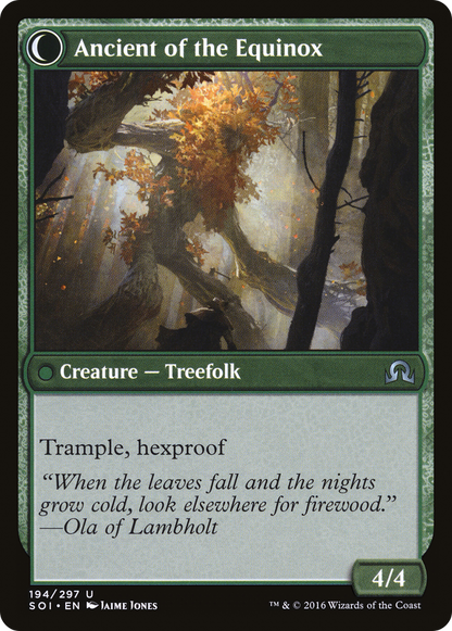 Autumnal Gloom (SOI-194) [Shadows over Innistrad]