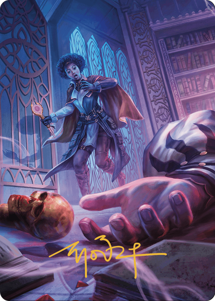 Deadly Complication // Deadly Complication (AMKM-033) (Borderless) [Murders at Karlov Manor Art Series] Foil