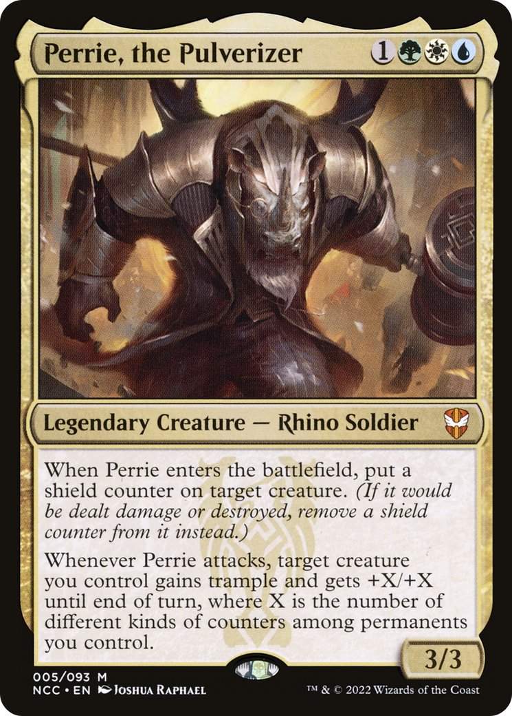 Perrie, the Pulverizer (NCC-005) [New Capenna Commander]