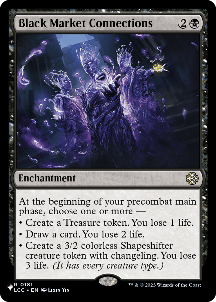 Black Market Connections (LIST-LCC-181) [The List]