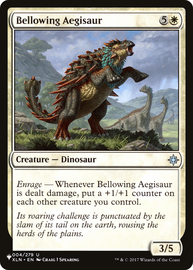 Bellowing Aegisaur (LIST-XLN-4) [The List]