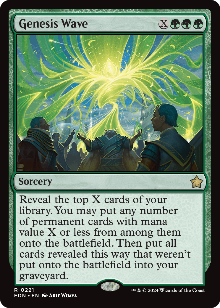 Genesis Wave (FDN-221) [Foundations] Foil