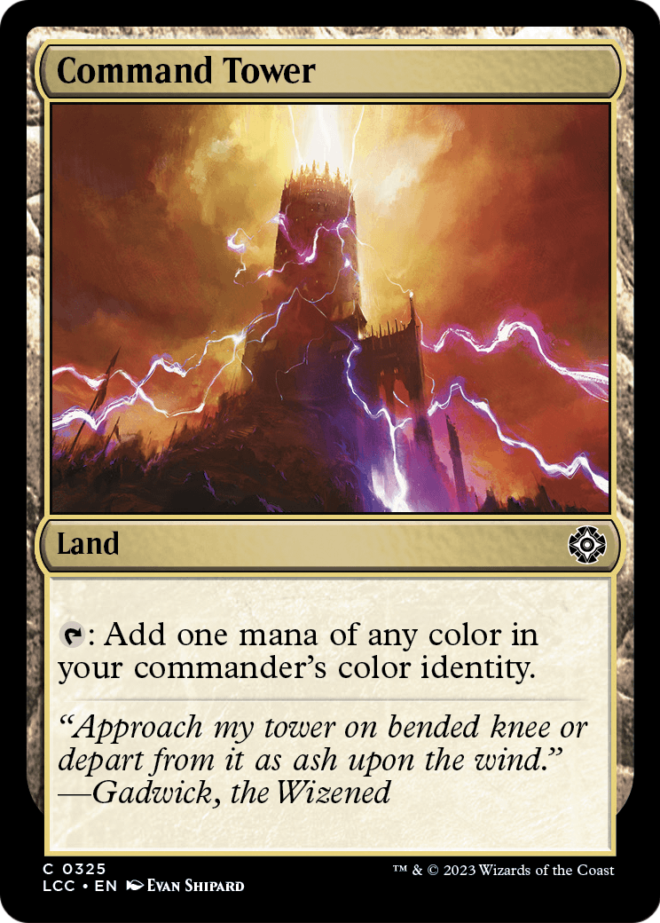 Command Tower (LCC-325) [The Lost Caverns of Ixalan Commander]