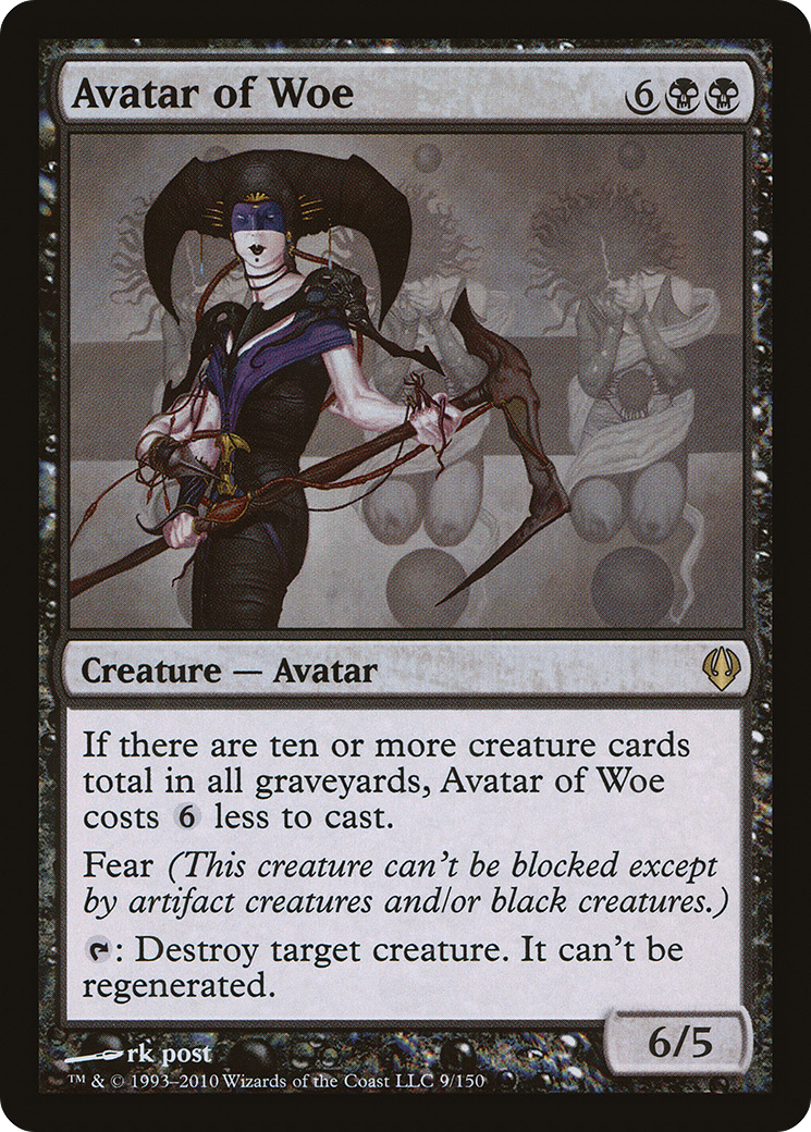 Avatar of Woe (ARC-009) [Archenemy]