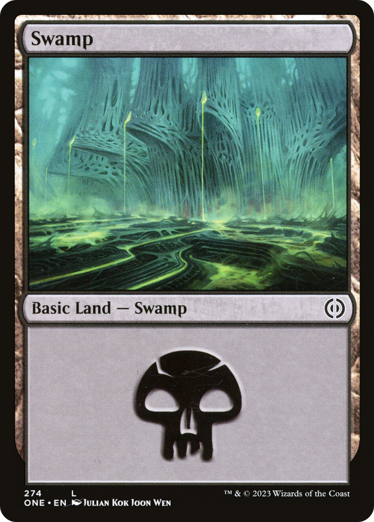 Swamp (ONE-274) [Phyrexia: All Will Be One]