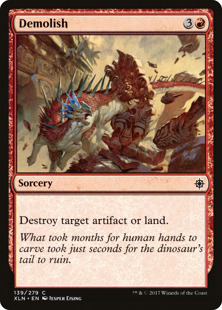 Demolish (XLN-139) [Ixalan]