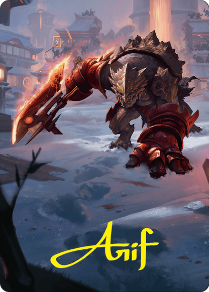 Searslicer Goblin // Searslicer Goblin (AFDN-039) (Borderless) [Foundations Art Series]