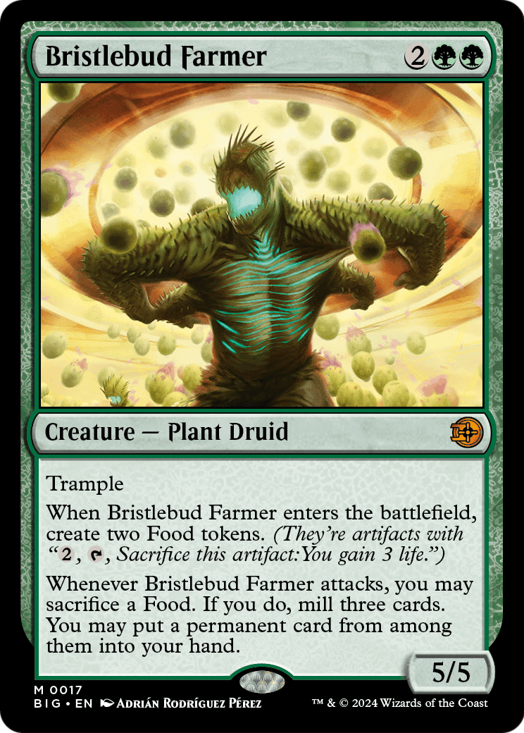 Bristlebud Farmer (BIG-017) [The Big Score]