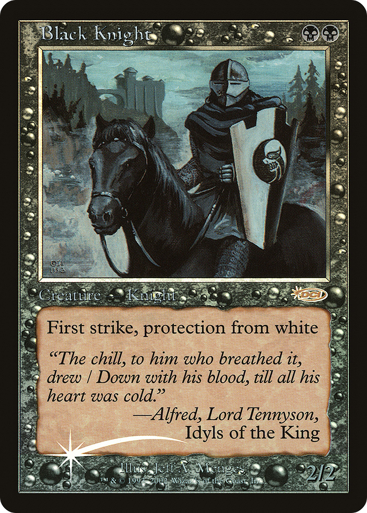 Black Knight (FNM-004) [Friday Night Magic 2002] Foil