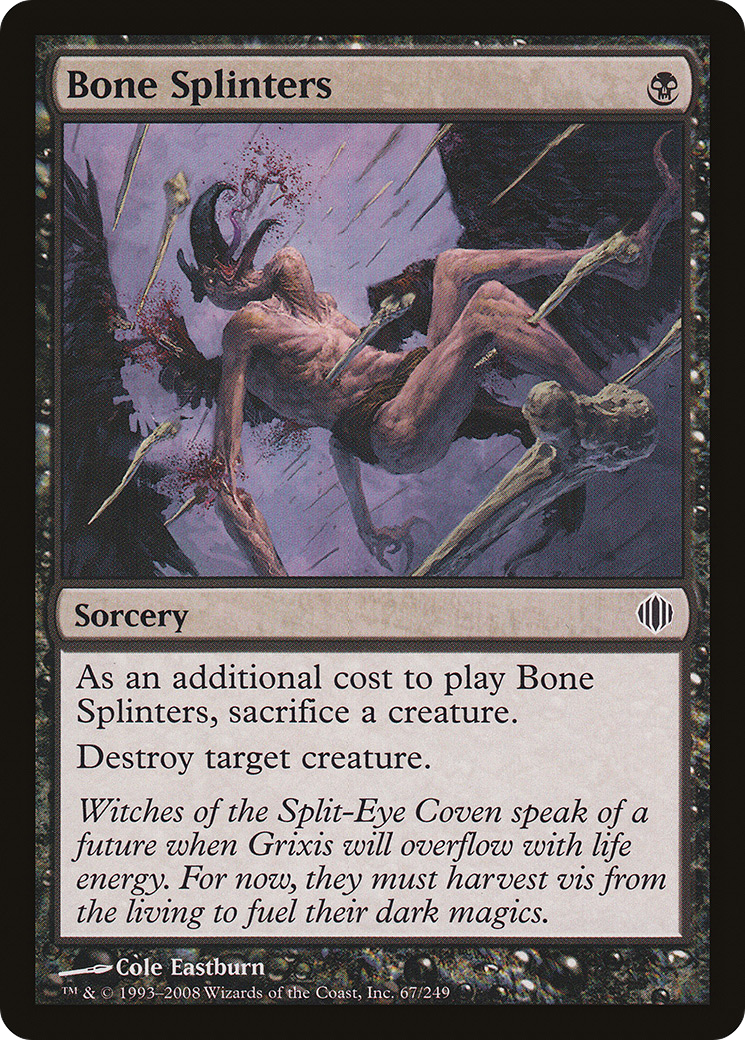Bone Splinters (ALA-067) [Shards of Alara]