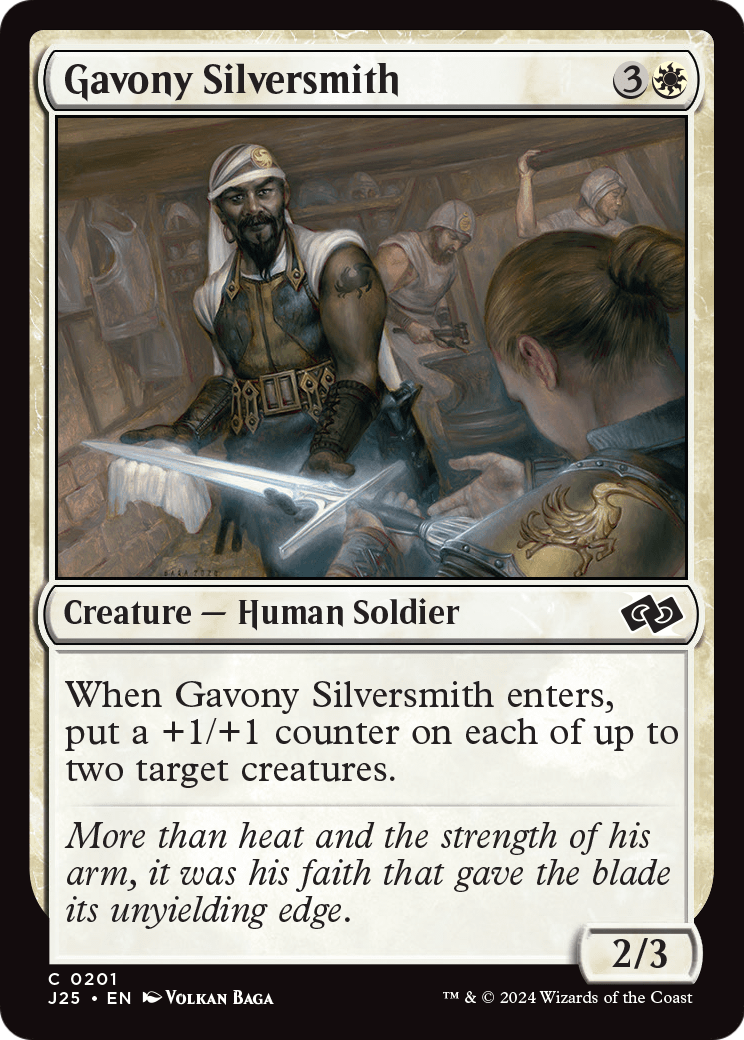 Gavony Silversmith (J25-201) [Foundations Jumpstart]