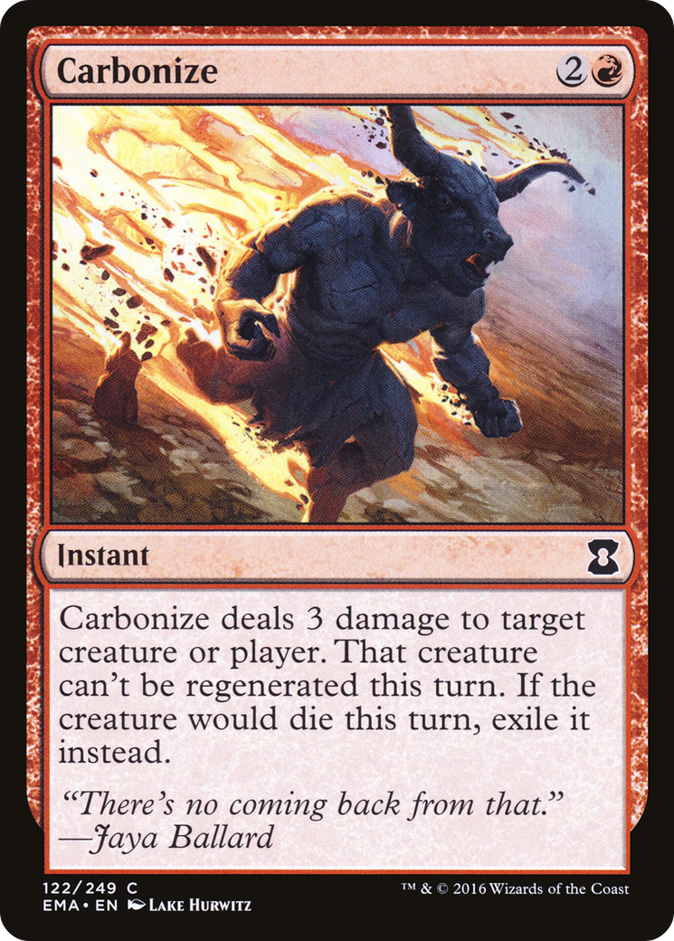Carbonize (EMA-122) [Eternal Masters]