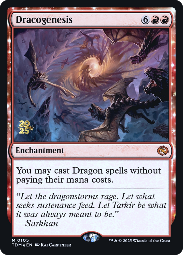 Dracogenesis (PRE-105) [Prerelease Cards] Foil