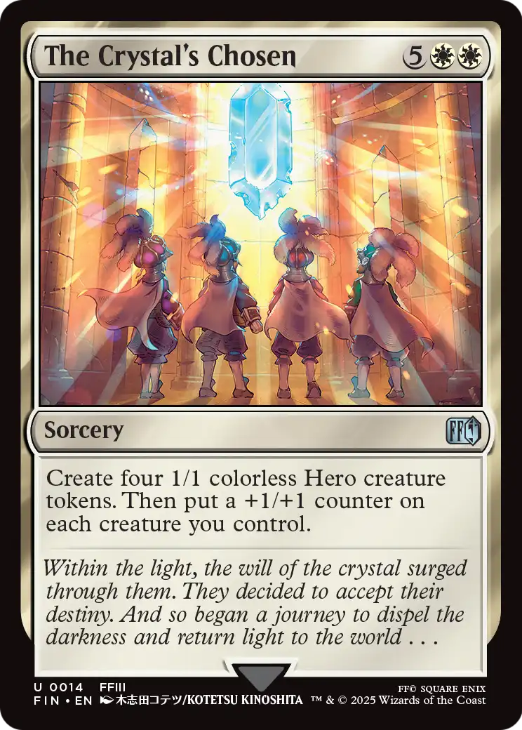 The Crystal's Chosen (FIN-014) [FINAL FANTASY]