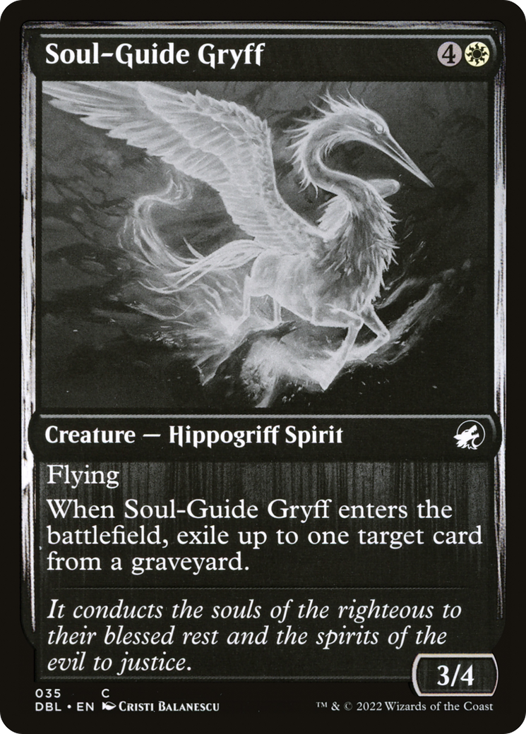 Soul-Guide Gryff (DBL-035) [Innistrad: Double Feature]