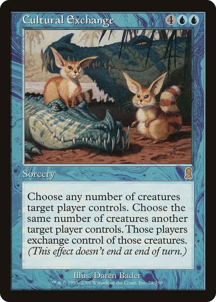 Cultural Exchange (ODY-079) [Odyssey] Foil