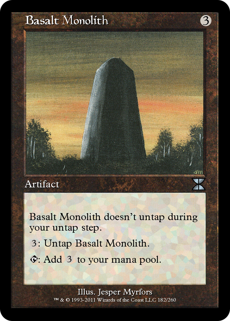 Basalt Monolith (ME4-182) [Masters Edition IV] Foil