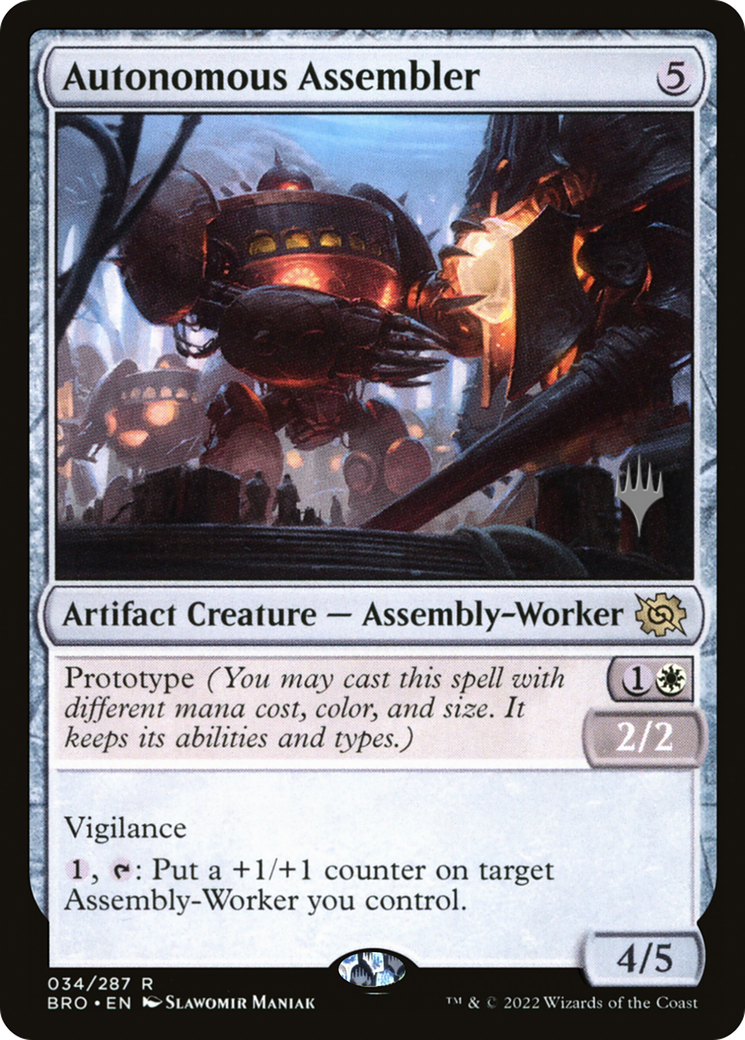Autonomous Assembler (PPBRO-034) [Promo Pack: The Brothers' War Promos]