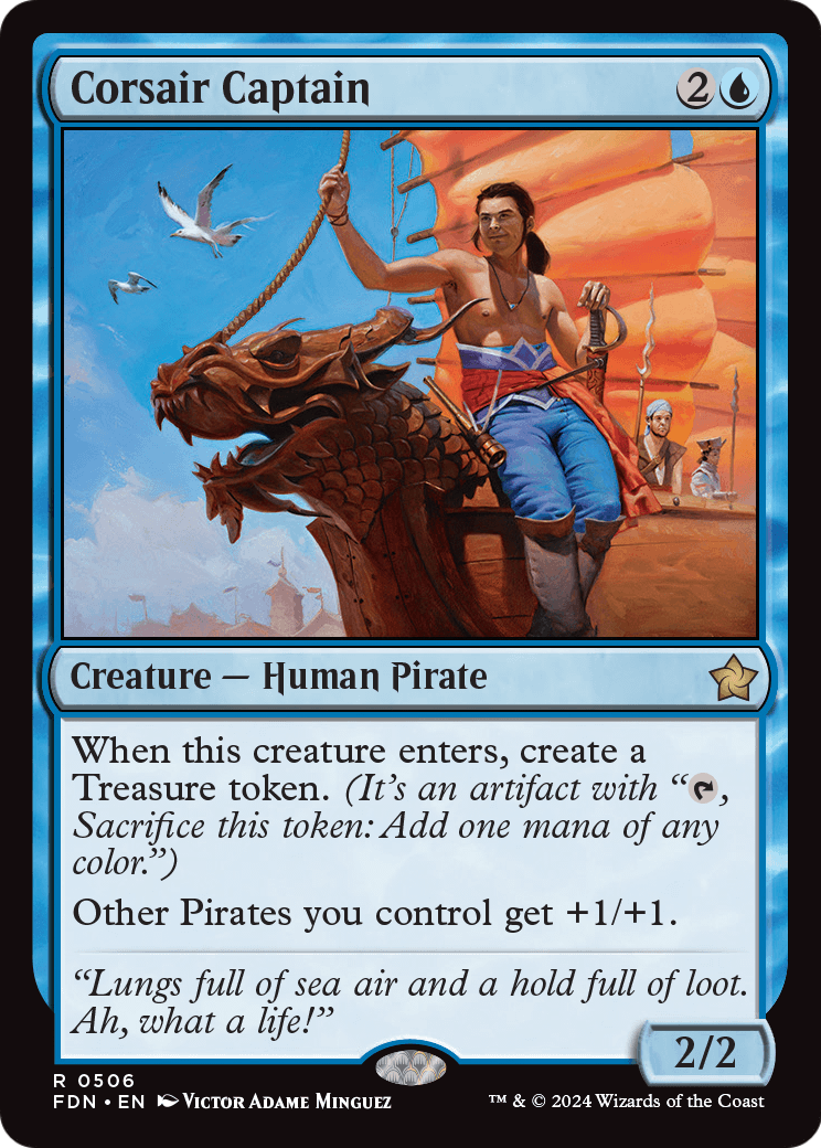 Corsair Captain (FDN-506) [Foundations]