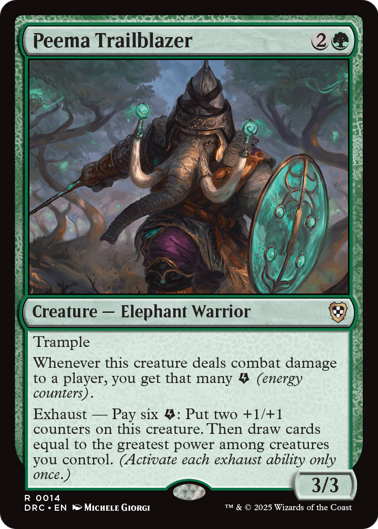 Peema Trailblazer (DRC-014) [Commander: Aetherdrift]