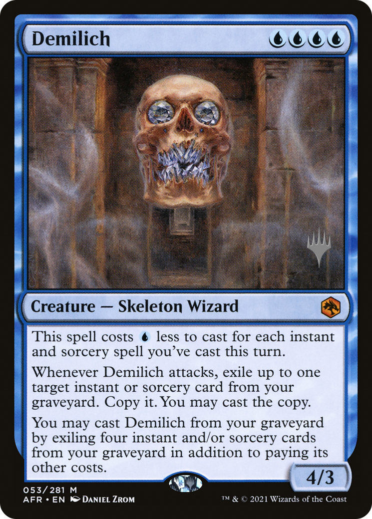 Demilich (PPAFR-053) [Promo Pack: Adventures in the Forgotten Realms Promos]