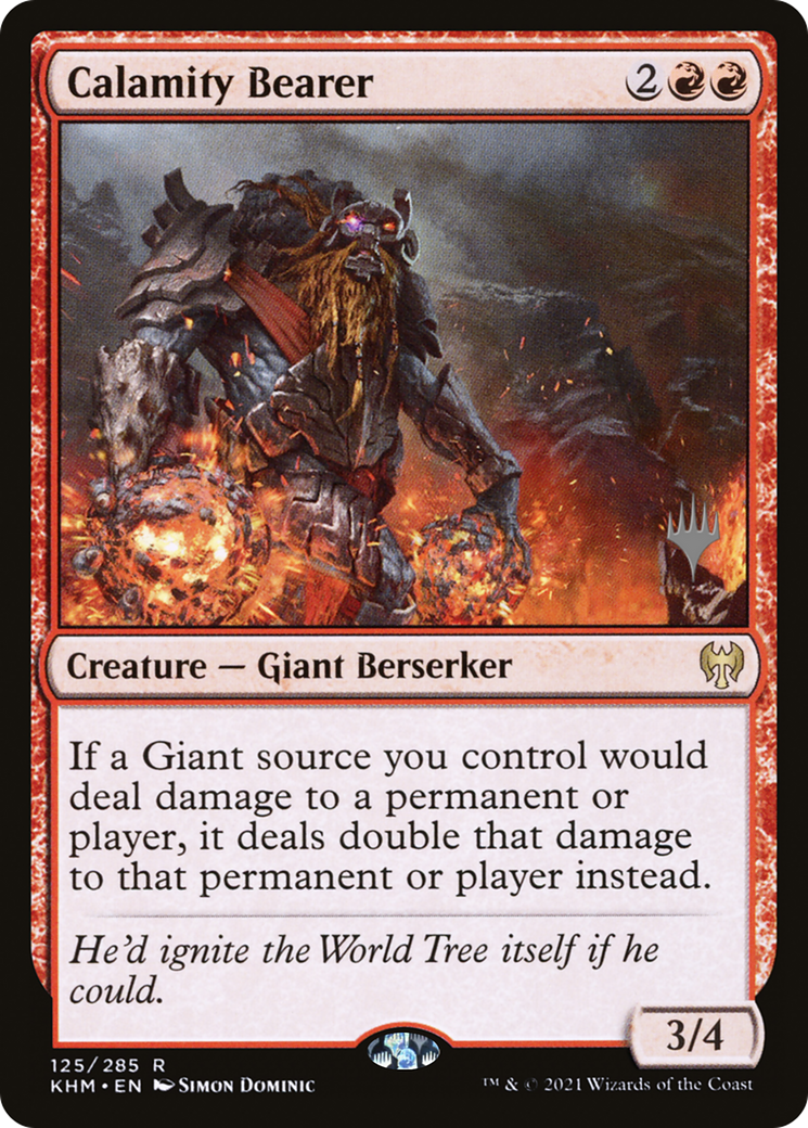 Calamity Bearer (PPKHM-125) [Promo Pack: Kaldheim Promos]
