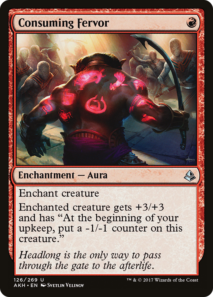 Consuming Fervor (AKH-126) [Amonkhet]