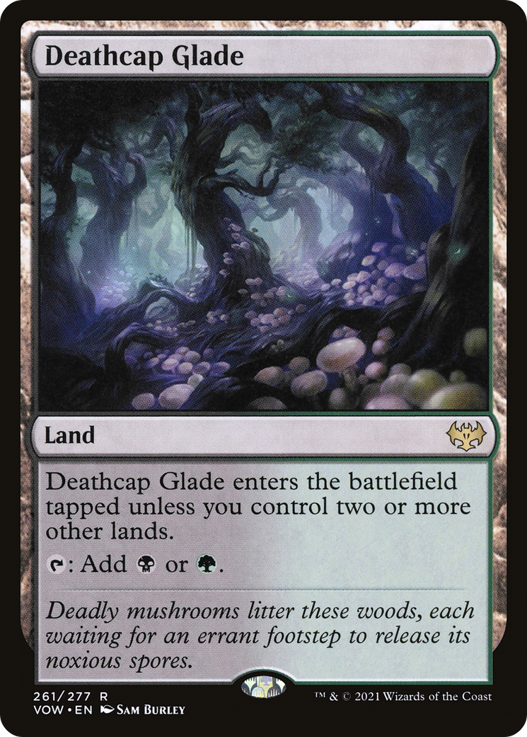 Deathcap Glade (VOW-261) [Innistrad: Crimson Vow]
