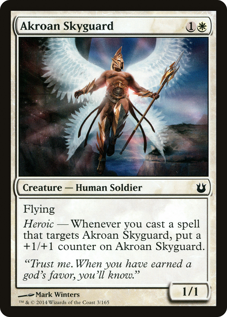 Akroan Skyguard (BNG-003) [Born of the Gods] Foil