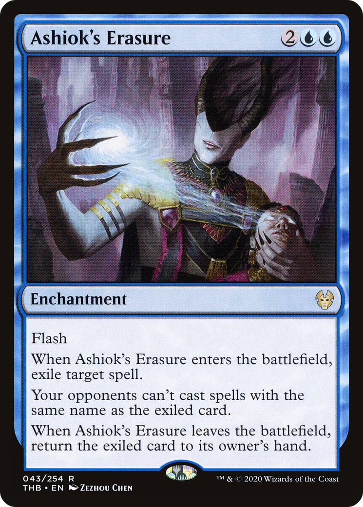 Ashiok's Erasure (THB-043) [Theros Beyond Death]