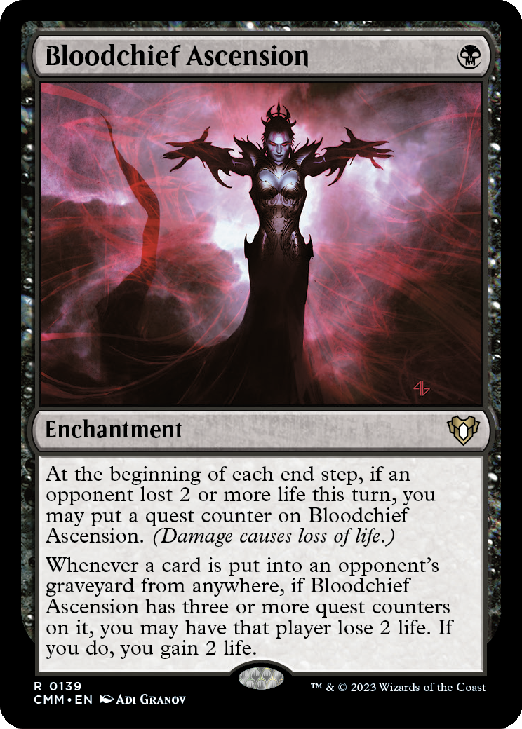 Bloodchief Ascension (CMM-139) [Commander Masters]