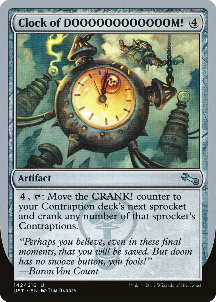 Clock of DOOOOOOOOOOOOM! (UST-142) [Unstable]