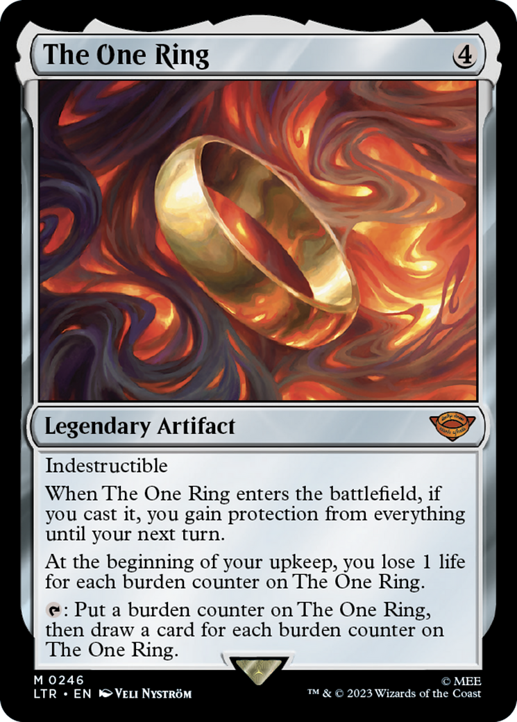 The One Ring (LTR-246) [The Lord of the Rings: Tales of Middle-earth] Foil