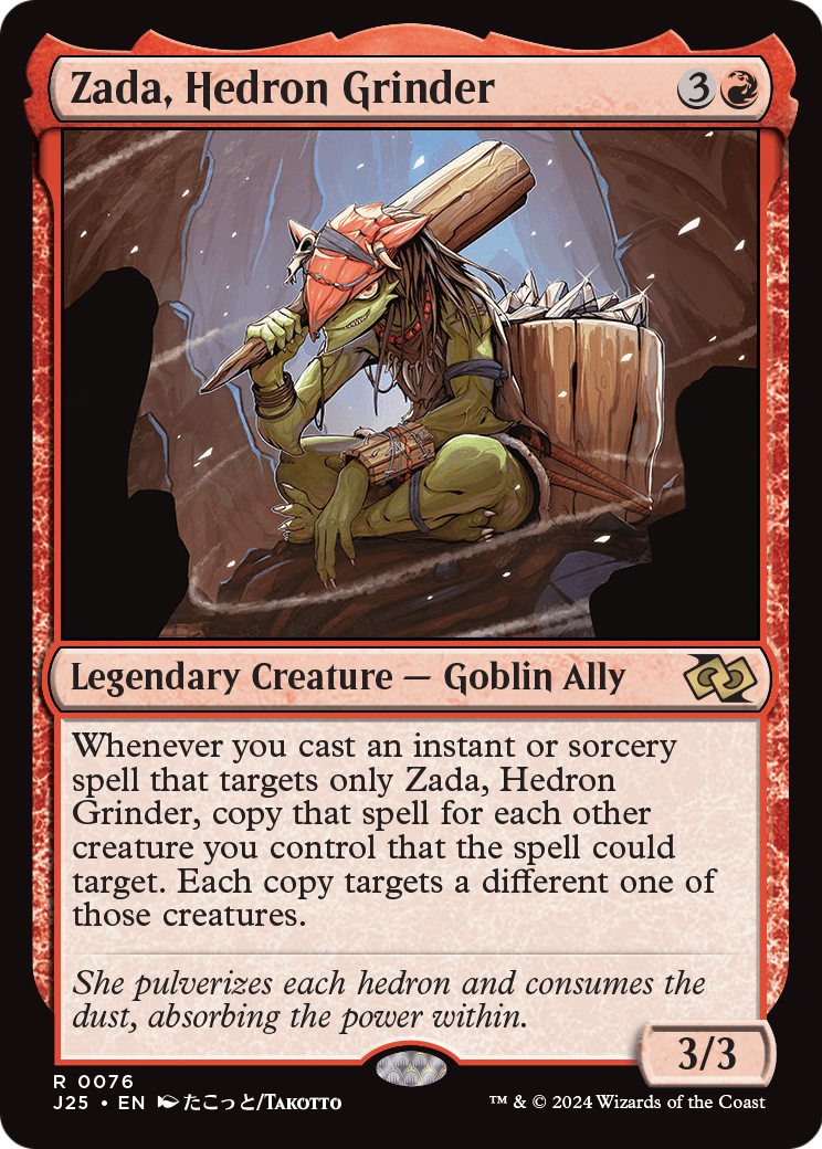 Zada, Hedron Grinder (Anime) (J25-076) [Foundations Jumpstart]