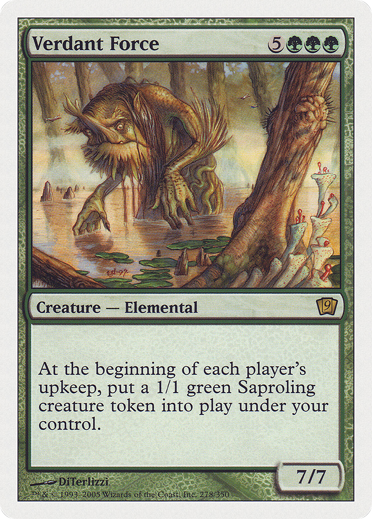 Verdant Force (9ED-278) [9th Edition]