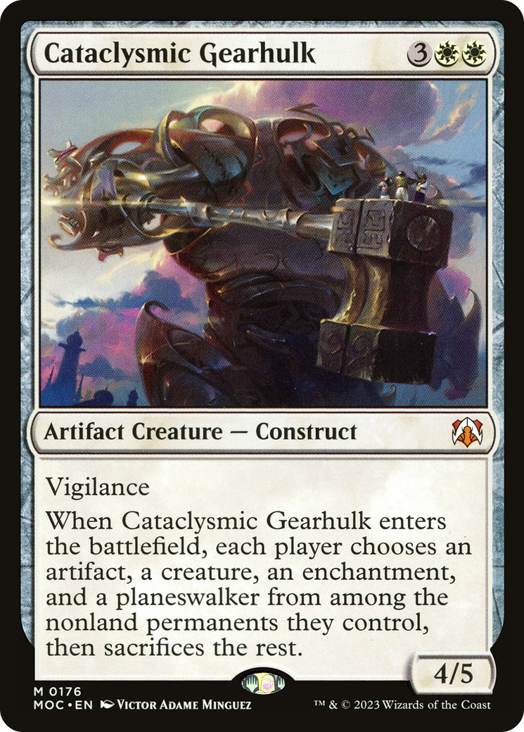 Cataclysmic Gearhulk (MOC-176) [March of the Machine Commander]