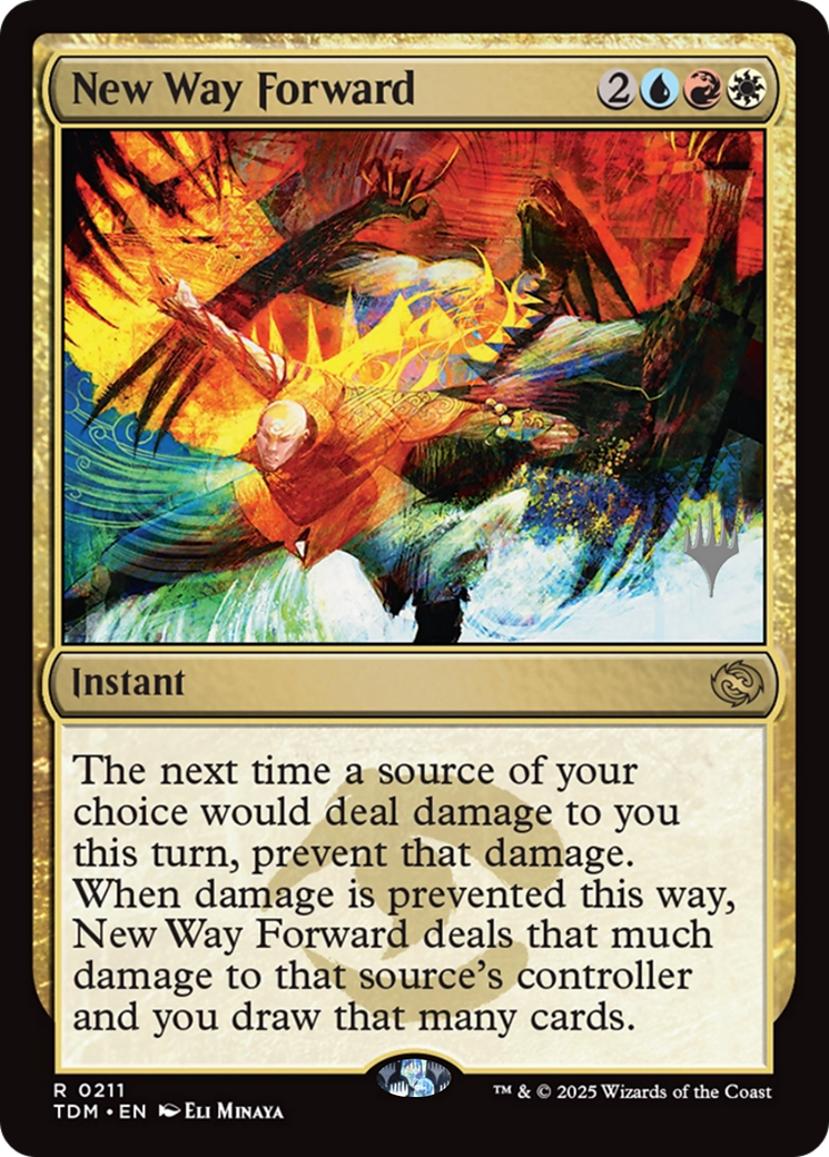 New Way Forward (PPTDM-211) [Promo Pack: Tarkir: Dragonstorm] Foil