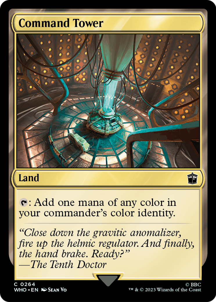 Command Tower (WHO-264) [Doctor Who] Foil