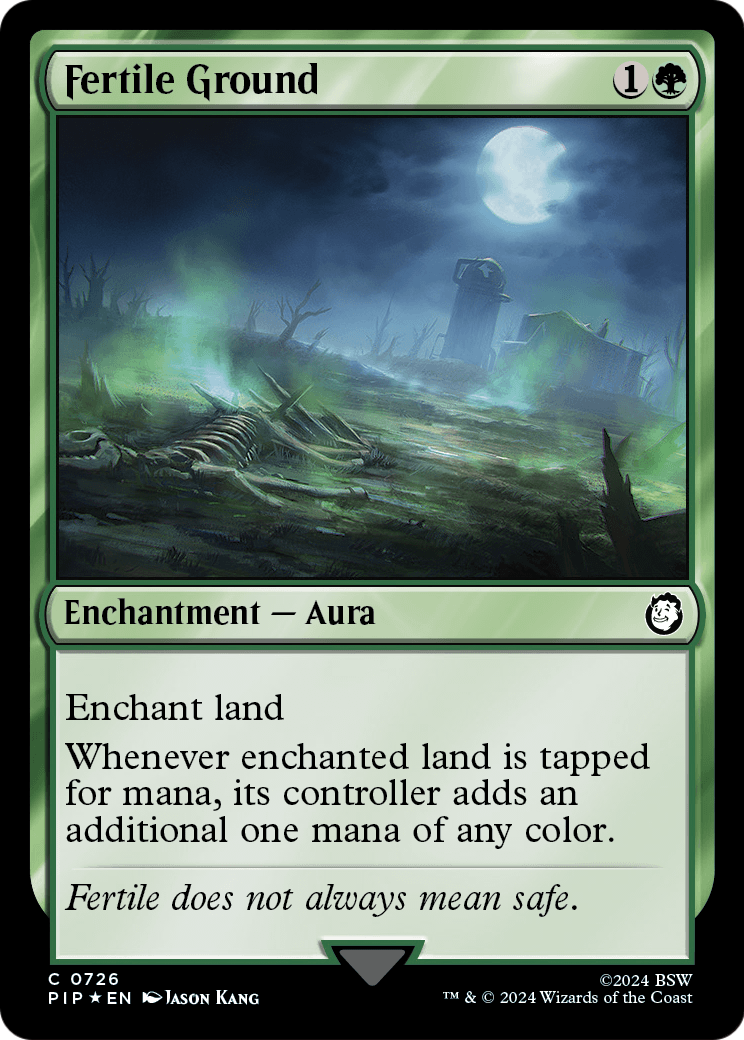 Fertile Ground (Surge Foil) (PIP-726) [Fallout] Foil