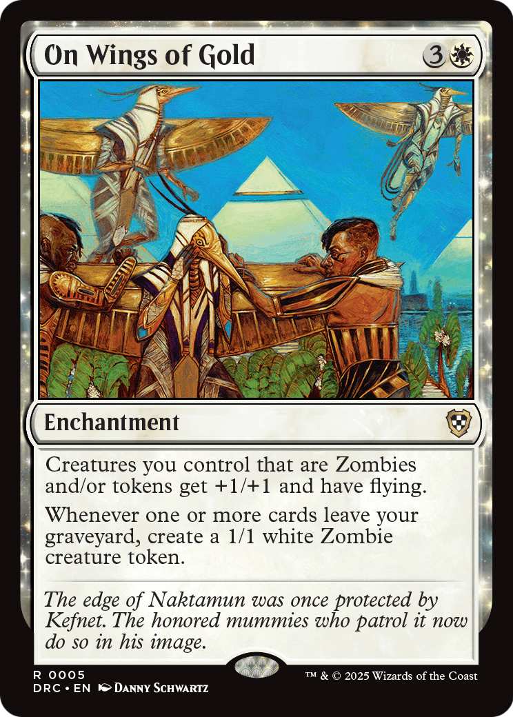 On Wings of Gold (DRC-005) [Commander: Aetherdrift]
